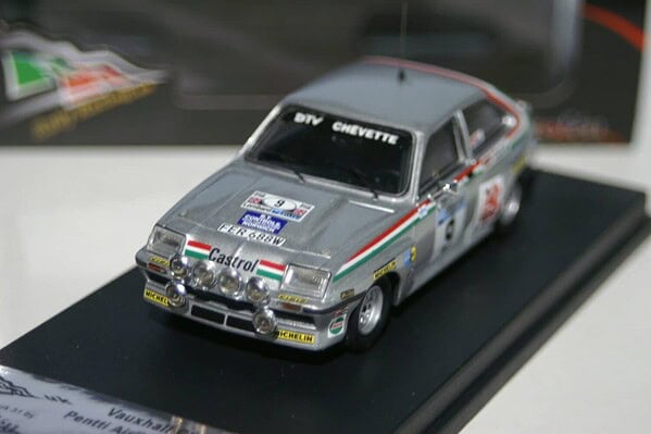 Trofeu vauxhall chevette hsr lhd rac rally 1980 p arikkala 1:43rd rr.uk 31