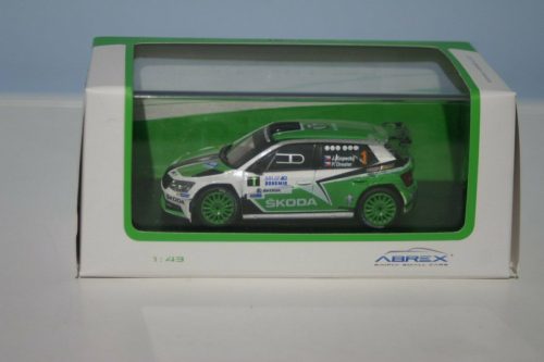 Abrex skoda 3 r5 2015 rallye bohemia 2015 1:43 scale 143xab-605tm