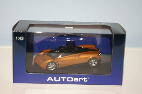 Autoart pagani huayra bronze in 1:43 diecast 58207