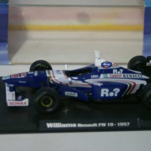Rba williams renault fw 19 jaques villeneuve 1:43