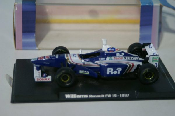 Rba williams renault fw 19 jaques villeneuve 1:43