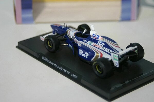 Rba williams renault fw 19 jaques villeneuve 1:43