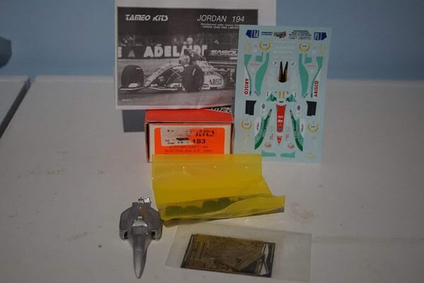 Tameo kits jordan peugeot 197 monaco g.p. 1997 1:43 tmk 243