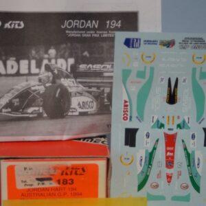 Tameo kits jordan peugeot 197 monaco g.p. 1997 1:43 tmk 243
