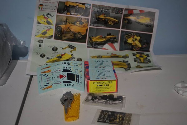 Tameo kits jordan peugeot 197 monaco g.p. 1997 1:43 tmk 243