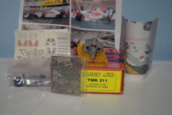 Tameo kits williams mecachrome fw20 australian g.p. 1998 1:43 tmk 258