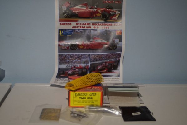 Tameo kits williams mecachrome fw20 australian g.p. 1998 1:43 tmk 258