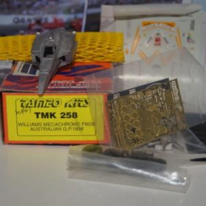 Tameo kits williams mecachrome fw20 australian g.p. 1998 1:43 tmk 258