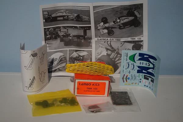 Tameo kits benetton s.africa g.p.1992 kit 1:43 tmk 155