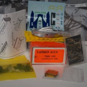 Tameo kits benetton s.africa g.p.1992 kit 1:43 tmk 155