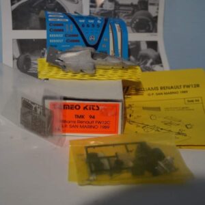 Tameo kits williams renault fw12c g.p. san marino 1989 1:43 tmk 94