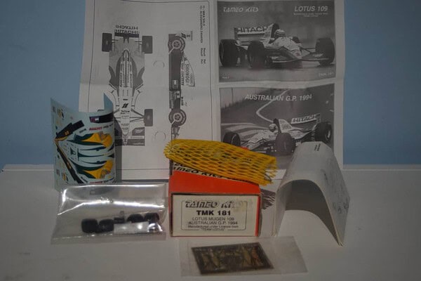 Tameo kits renault turbo re30b italian g.p. 1982 winner rene arnoux 1:43 tmk 306