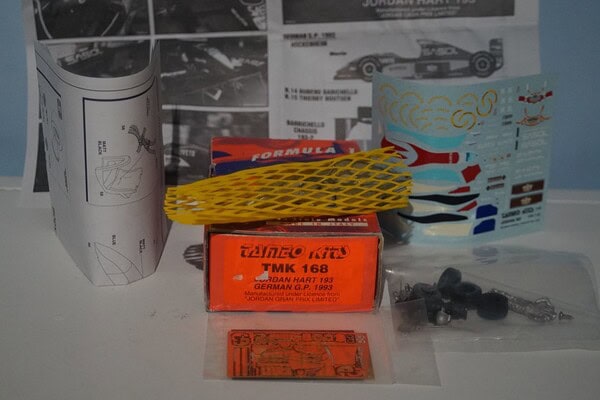 Tameo kits ferrari f2005 san marino g.p. 2005 1:43 tmk 351