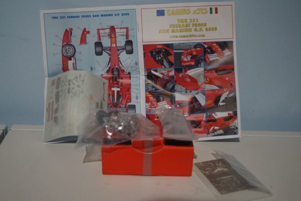 Tameo kits ferrari f2005 san marino g.p. 2005 1:43 tmk 351