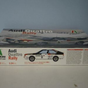 Italeri audi quattro 1:24 model kit monte carlo rallye 1981 mikkola 3642