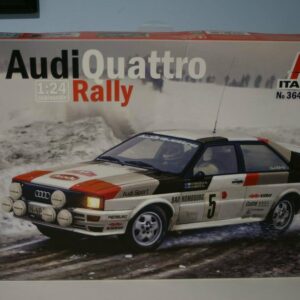 Italeri audi quattro 1:24 model kit monte carlo rallye 1981 mikkola 3642