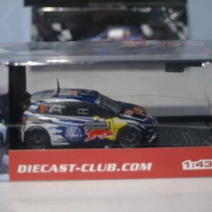 Ixo diecast club volkswagen polo r wrc rallye monte carlo 2016 1/43 diecast