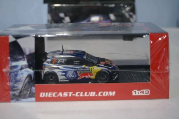 Ixo diecast club volkswagen polo r wrc rallye monte carlo 2016 1/43 diecast