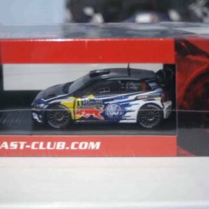 Ixo diecast club volkswagen polo r wrc rallye monte carlo 2016 1/43 diecast