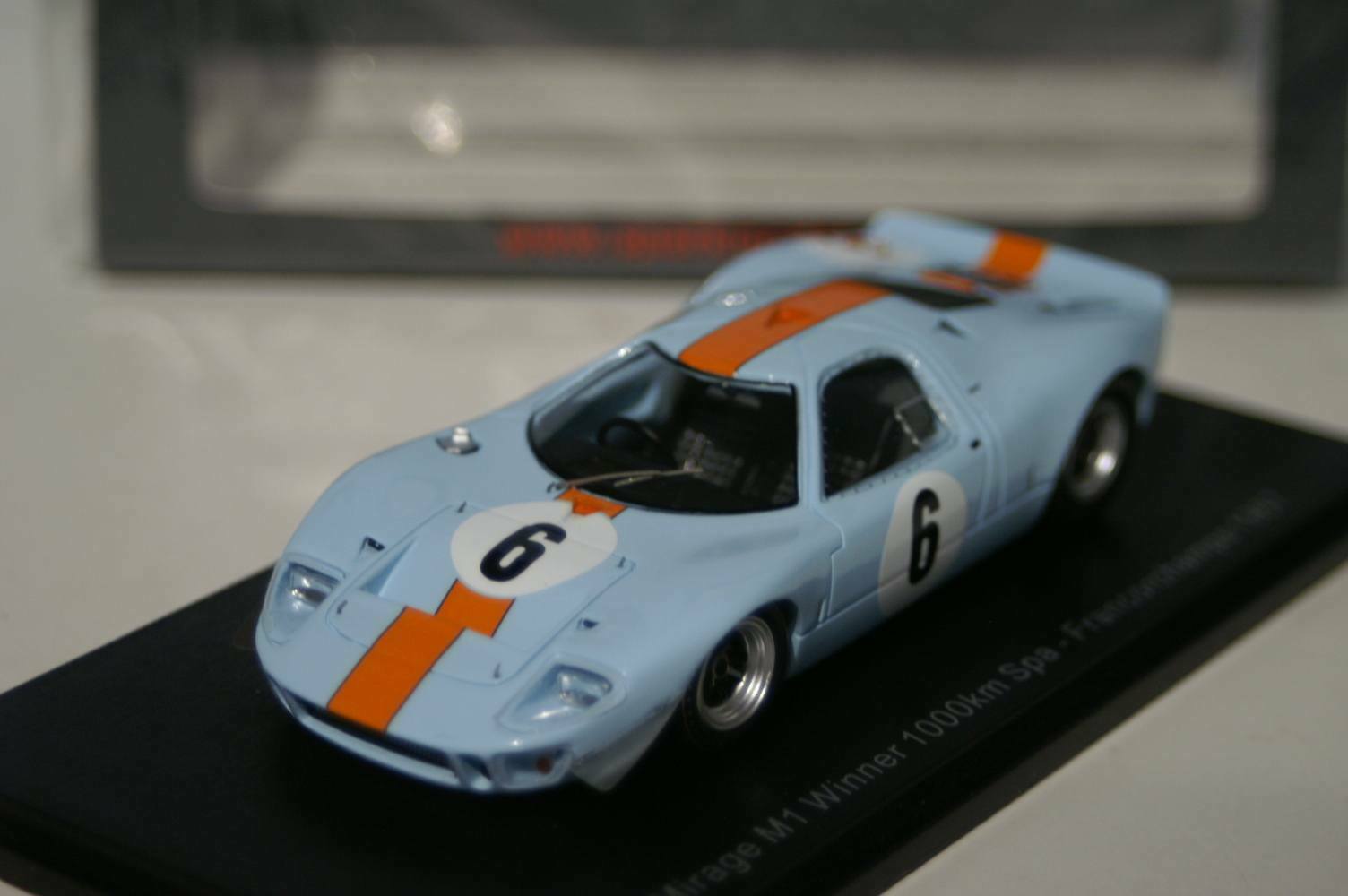 Spark FORD MIRAGE M1 WINNER 1000KM SPA-FRNCORCHAMPS 1967