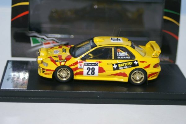 Trofeu subaru impreza wrc rac rally 2002 m.hirvonen rr.uk 38  diecast