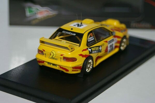 Trofeu subaru impreza wrc rac rally 2002 m.hirvonen rr.uk 38  diecast