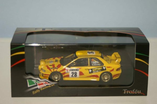 Trofeu subaru impreza wrc rac rally 2002 m.hirvonen rr.uk 38  diecast