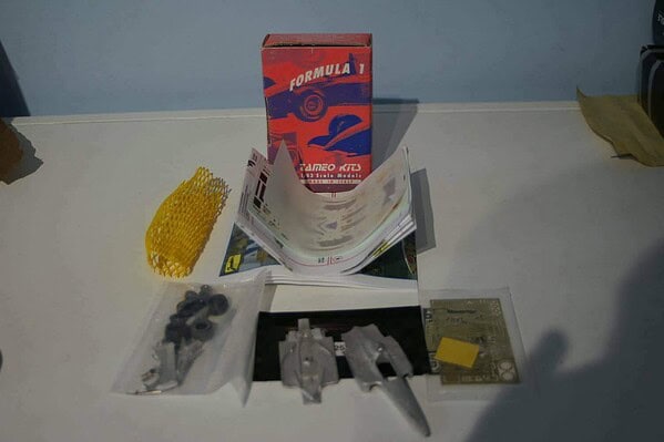 Tameo kits williams fw11 australia g.p. 1986 1:43 tmk 49