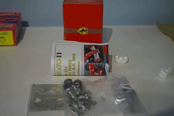 Tameo kits ferrari f2005 san marino g.p. 2005 1:43 tmk 351