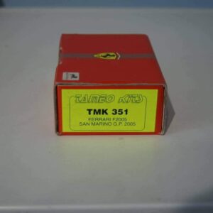 Tameo kits ferrari f2005 san marino g.p. 2005 1:43 tmk 351