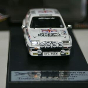 Trofeu vauxhall chevette hsr rhd rac rally 1981 t.pond 1:43 rr.uk 35