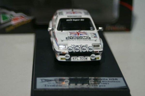 Trofeu vauxhall chevette hsr rhd rac rally 1981 t.pond 1:43 rr.uk 35