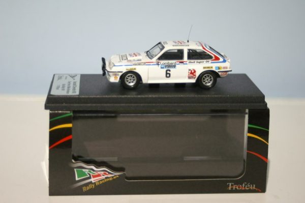 Trofeu vauxhall chevette hsr rhd rac rally 1981 t.pond 1:43 rr.uk 35