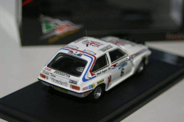 Trofeu vauxhall chevette hsr rhd rac rally 1981 t.pond 1:43 rr.uk 35
