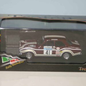 Ford escort mk1 rac rally 1974 t.drumond rr.uk 36 trofeu diecast