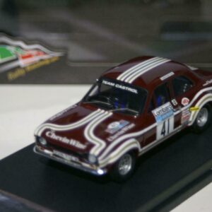 Ford escort mk1 rac rally 1974 t.drumond rr.uk 36 trofeu diecast
