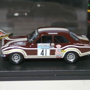 Ford escort mk1 rac rally 1974 t.drumond rr.uk 36 trofeu diecast