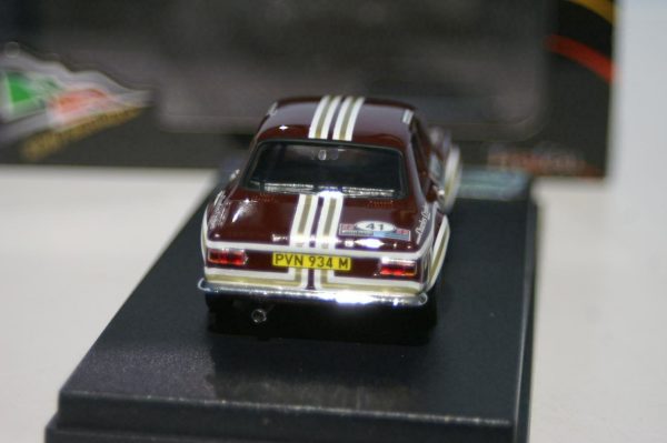 Ford escort mk1 rac rally 1974 t.drumond rr.uk 36 trofeu diecast