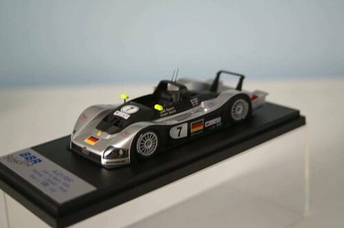 Bbr models audi r8r 24h le mans 1999 car no 7 1:43 bg178
