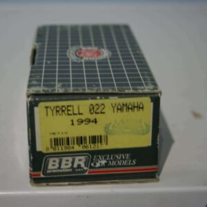 Bbr promotion tyrrell 022 yamaha 1994 kit 1:43 met 12