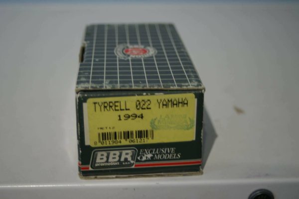 Bbr promotion tyrrell 022 yamaha 1994 kit 1:43 met 12