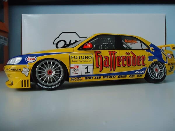Peugeot 406 super tourenwagen cup otto 1:18 scale ot324