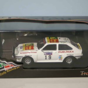 Trofeu vauxhall chevette hsr rac rally 1982 t.kaby rr.uk 44 1:43 diecast