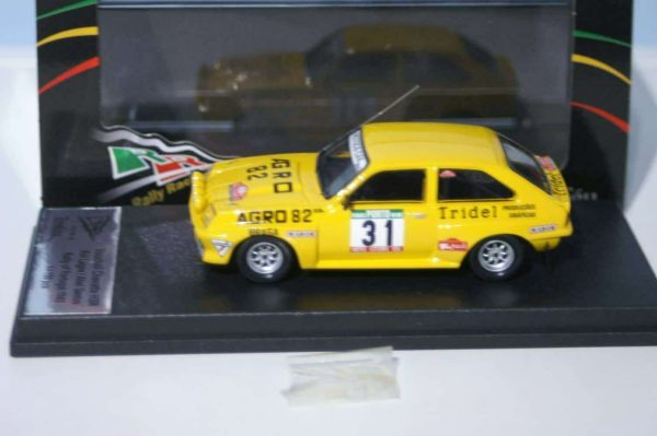 Trofeu vauxhall chevette hsr rally portugal 1982 rui lages 1:43rd rr.al 94