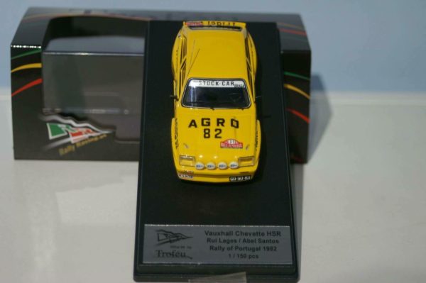 Trofeu vauxhall chevette hsr rally portugal 1982 rui lages 1:43rd rr.al 94