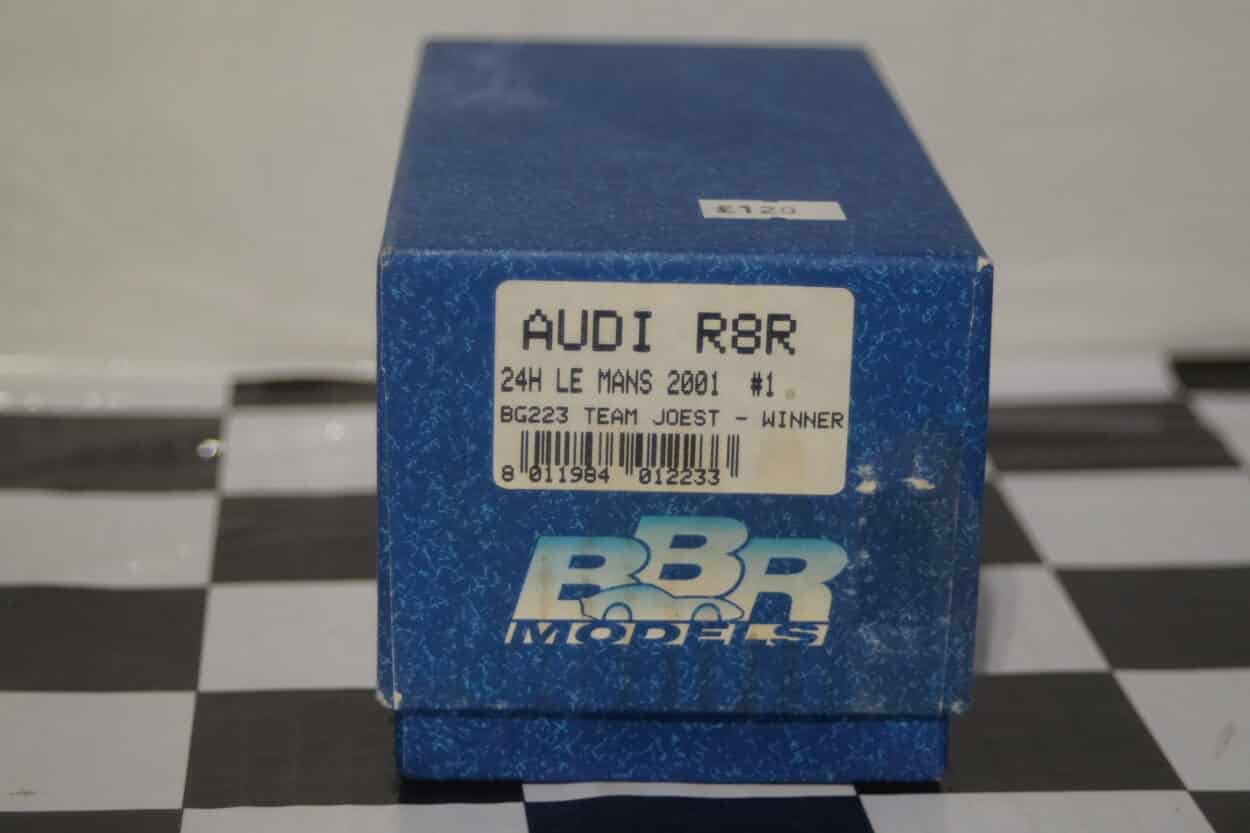 BBR Models AUDI R8R 24H Le Mans 2001 #1 Team Joest -WINNER 1:43 BG223