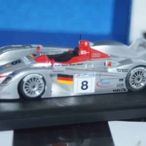 Bbr models audi r8r team joest 24h le mans 2000 car no 8 winner 1:43 bg211