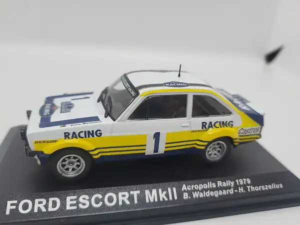 Atlas ixo based ford escort mk2 acropolis rally #1 1979 b.waldegaard 1/43