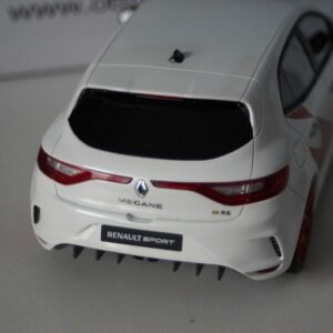 Otto renault megane trophy-r serie 2019 white quartz resin 1:18 car ot804