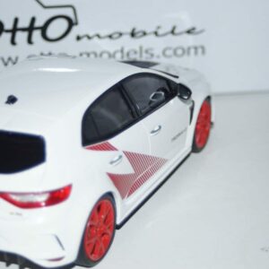 Otto renault megane trophy-r serie 2019 white quartz resin 1:18 car ot804